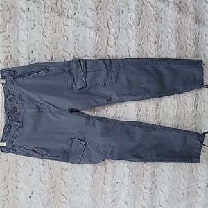 American Eagle Slim Lived In Cargo Men's 28x30 Slate Blue  Pants, Grunge